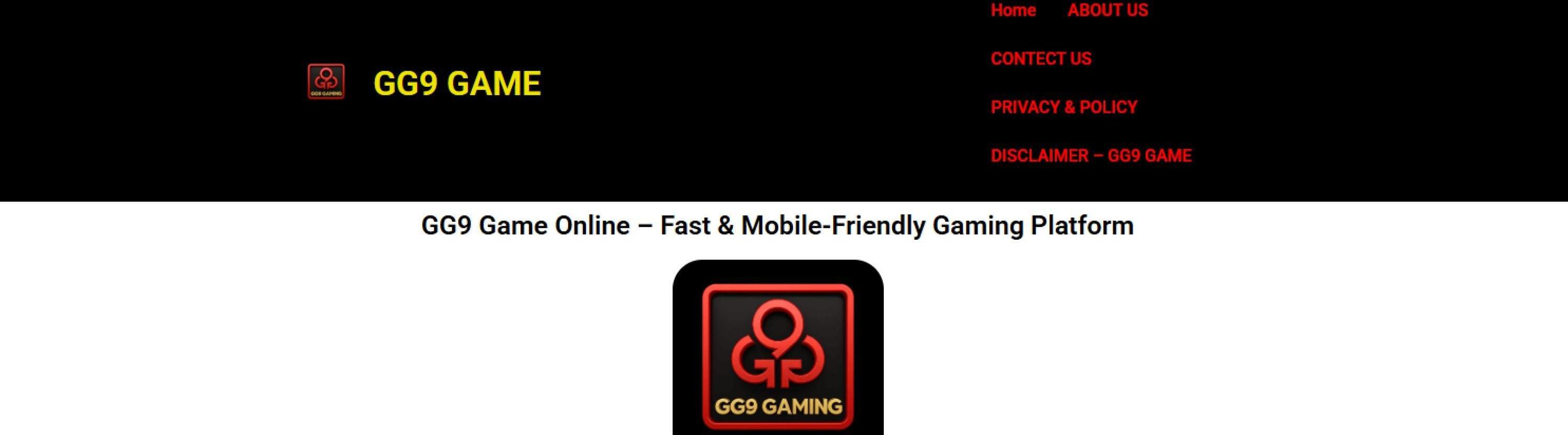 Gg9 Game