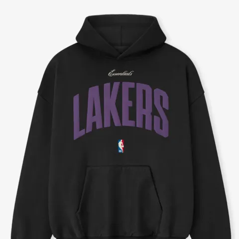 BlackEssentialsHoodie shorts